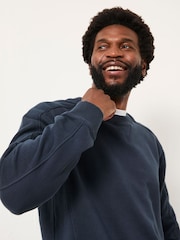 FatFace Brooke Navy Crew Sweat - Image 3 of 6