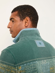 FatFace Emerald Green Blanket Airlie Sweat - Image 3 of 7
