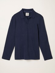 FatFace Elcot Navy Collar Sweat - Image 1 of 1