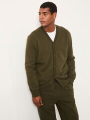 FatFace Brooke Dark Green Cardigan - Image 2 of 6