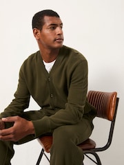 FatFace Brooke Dark Green Cardigan - Image 4 of 6