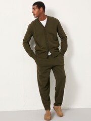 FatFace Brooke Dark Green Cardigan - Image 5 of 6