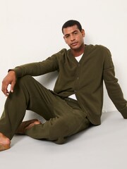 FatFace Brooke Dark Green Jogger - Image 5 of 7