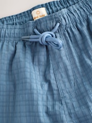 Blue Waffle Textured Swim Shorts - Image 2 of 3