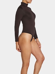 Heist Softskin High Neck Brown Bodysuit - Image 4 of 4