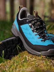Grisport Womens Blue Coniston Lightweight Waterproof Walking Shoes - Image 1 of 10