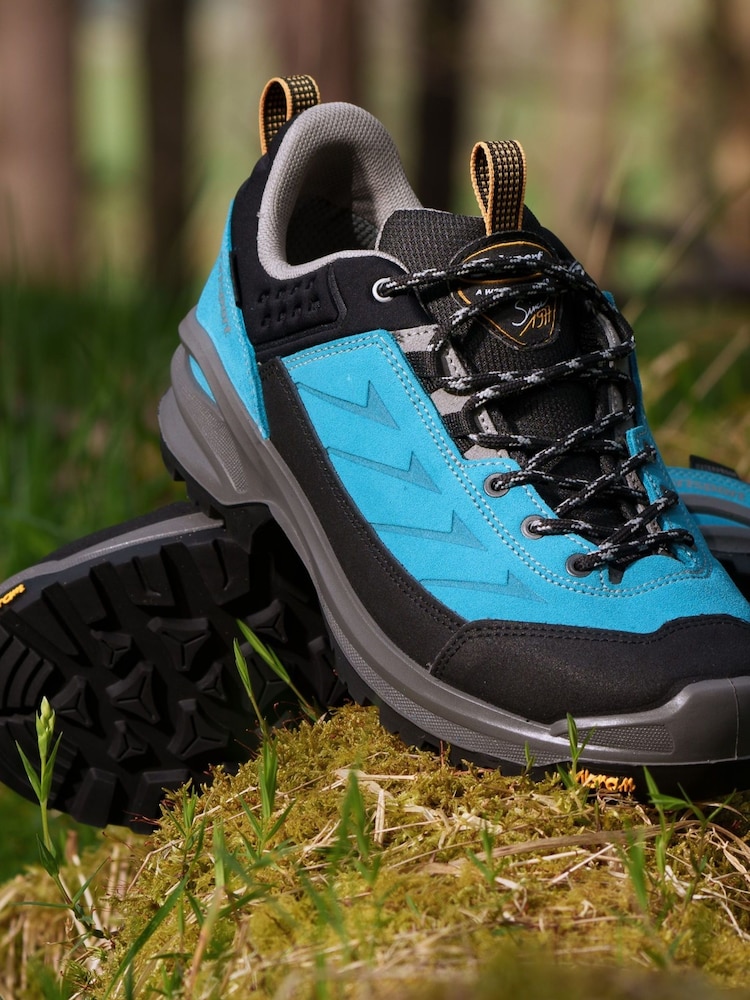 Grisport Womens Blue Coniston Lightweight Waterproof Walking Shoes - Image 1 of 10