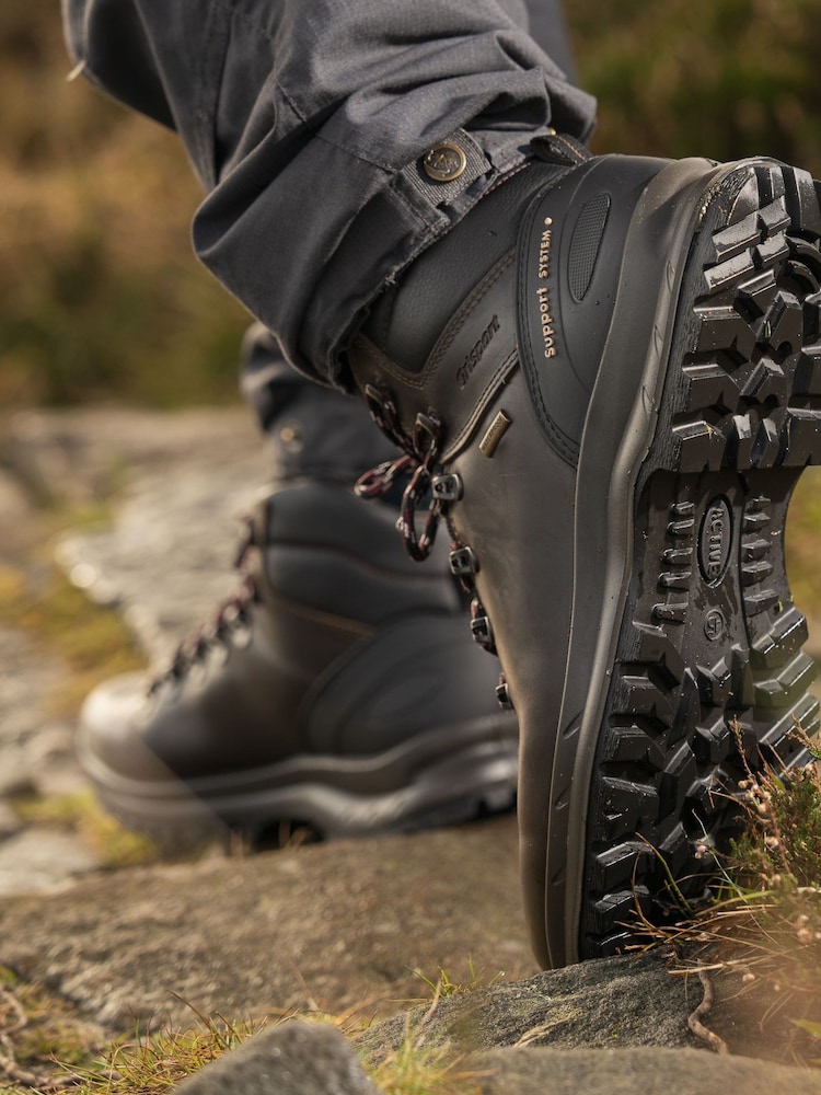 Grisport Mens Tornado Waterproof and Breathable Hiking Brown Boots - Image 1 of 10 Grisport Mens Tornado Waterproof and Breathable Hiking Brown Boots - Image 1 of 10