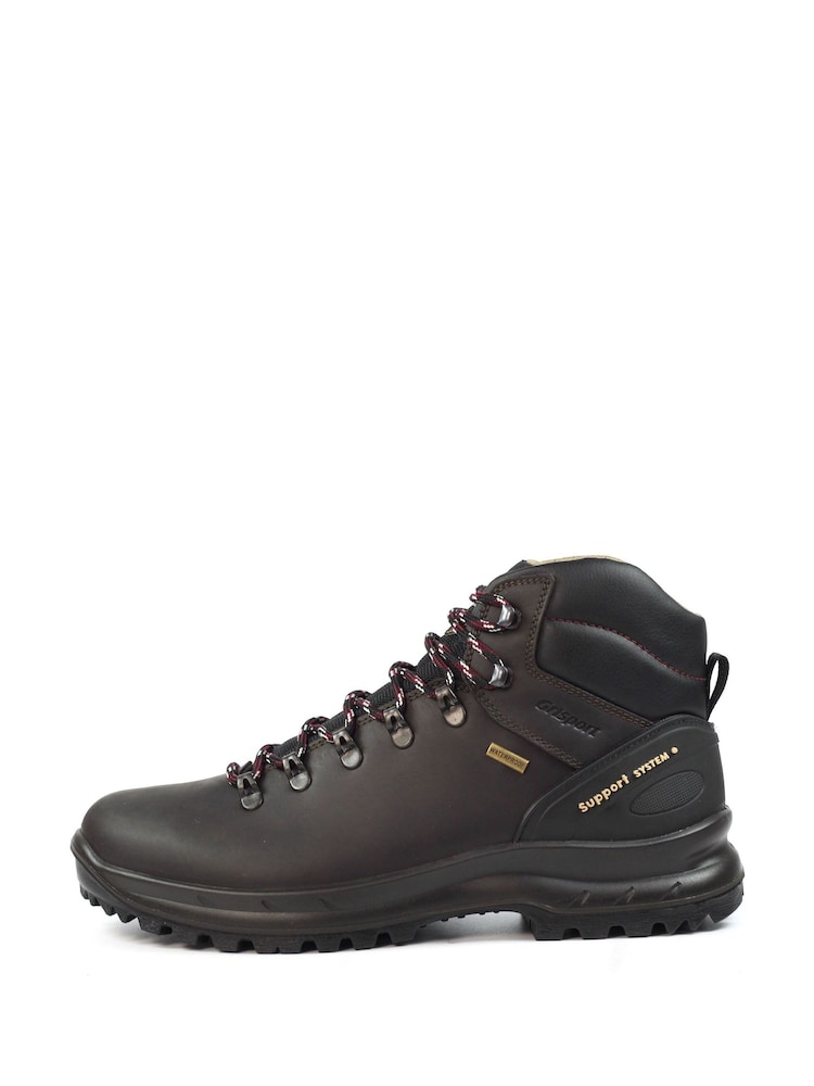 Grisport Mens Tornado Waterproof and Breathable Hiking Brown Boots - Image 2 of 9