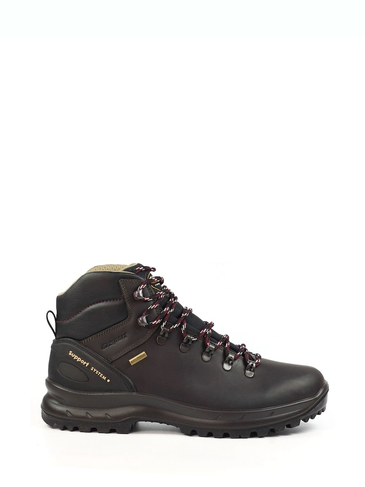 Grisport Mens Tornado Waterproof and Breathable Hiking Brown Boots - Image 3 of 9
