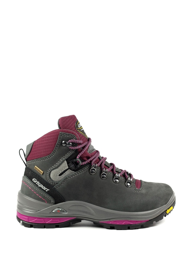 Grisport Womens Grey Glide Waterproof and Breathable Hiking Boots - Image 1 of 10