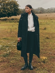 Friends Like These Long Line Hooded Padded Coat - Imagem 4 de 4