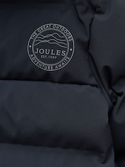 Joules Kids' Padwell Navy Waterproof Padded Coat - Image 3 of 3
