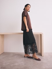 Wine Forever Comfort® Studded Closed Toe Mules - Image 2 of 11