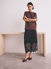 Wine Forever Comfort® Studded Closed Toe Mules - Image 3 of 11