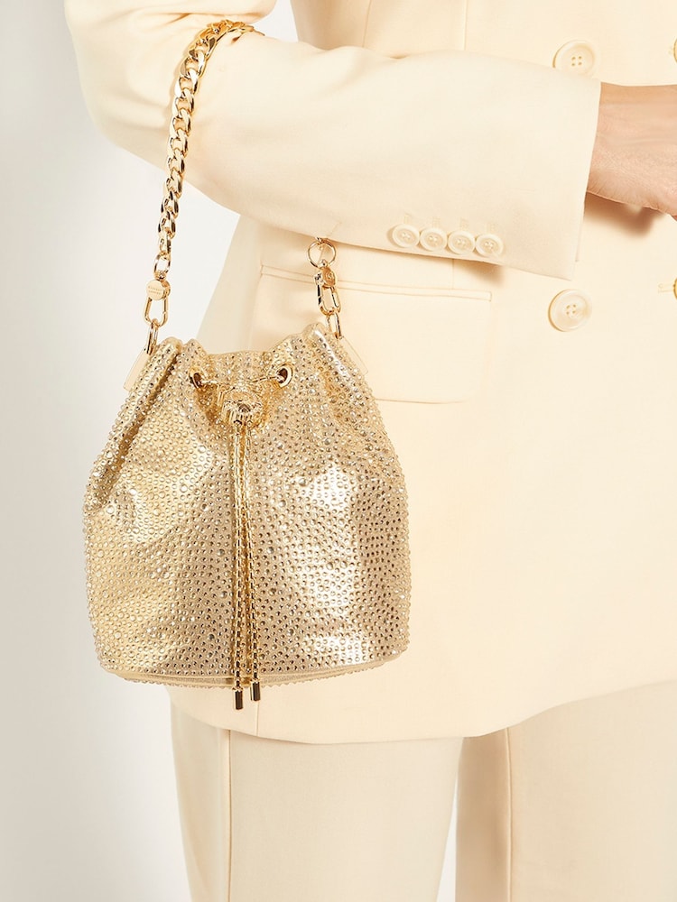 Dune London Metallic Electrical Pouch - Image 1 of 6