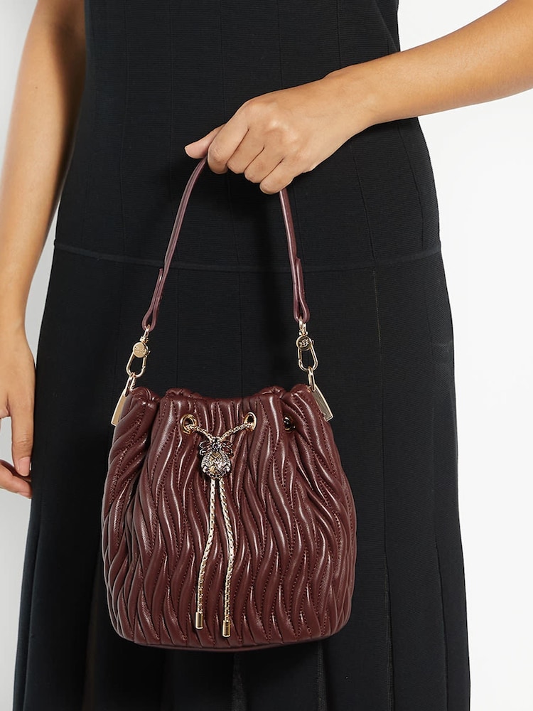 Dune London Red Electrical Pouch - Image 1 of 5