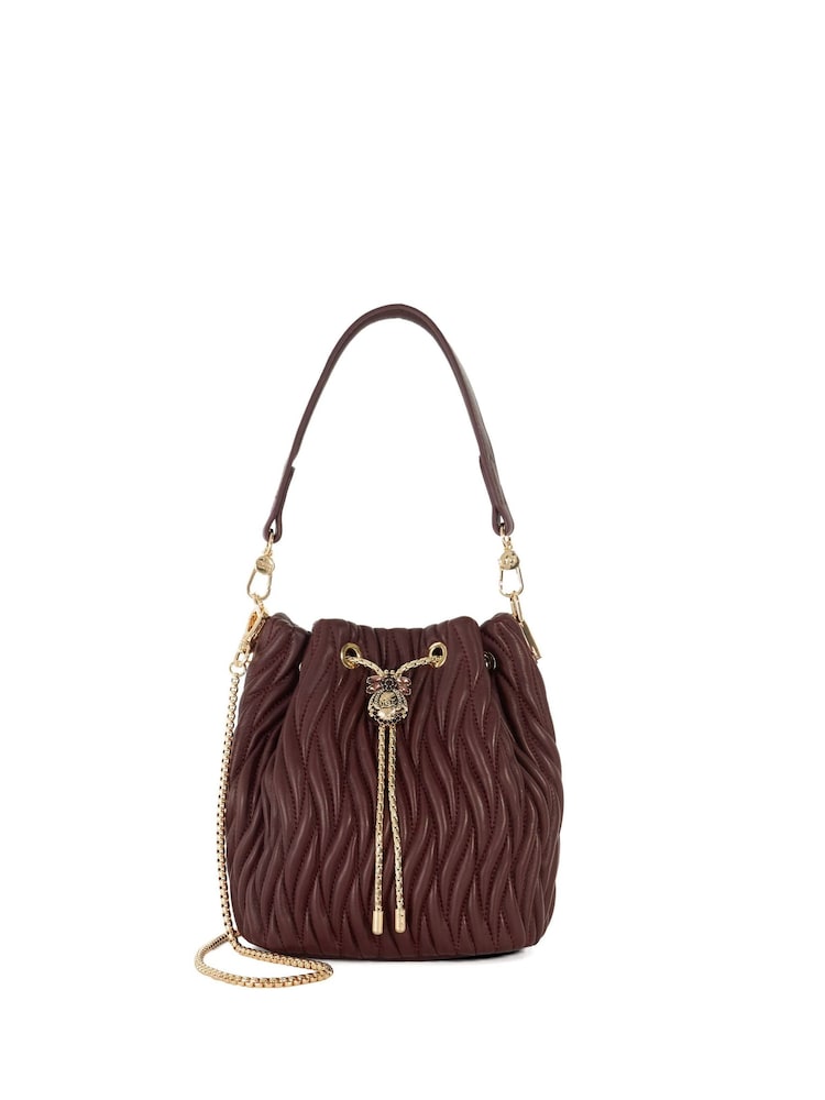 Dune London Red Electrical Pouch - Image 2 of 5