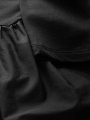 smALLSAINTS Black Logo Chevron Long Sleeve T-Shirt Dress - Image 10 of 10