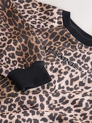 smALLSAINTS Leopard Lee Lace Sweat Dress - Image 4 of 5