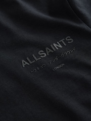 smALLSAINTS Black/Sequin Oversized Girls Underground Crew T-Shirt - Image 3 of 3
