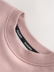 smALLSAINTS Pink/Black Tierra Peplum Sweatshirt and Leggings Set - Image 9 of 10