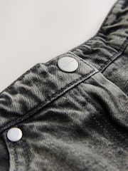 smALLSAINTS Charcoal Grey Godet Denim Skirt - Image 3 of 4
