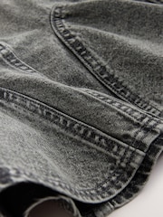 smALLSAINTS Charcoal Grey Godet Denim Skirt - Image 4 of 4