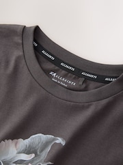 smALLSAINTS Black/Fleurir Girls Grace Graphic Crew T-Shirt - Image 3 of 4