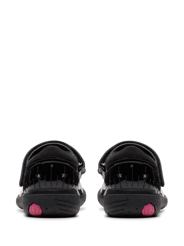 Schwarzes Lackleder - Clarks Younger Girls Relda Wish Mary Jane Shoes - Bild 3 von 3 Schwarzes Lackleder - Clarks Younger Girls Relda Wish Mary Jane Shoes - Bild 3 von 3