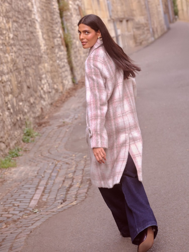 Love & Roses Pink Car Coat - Image 2 of 4