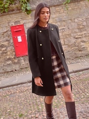 Love & Roses Collarless Double Breasted Jacket - Slika 1 iz 4