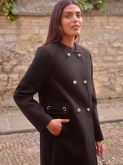 Love & Roses Collarless Double Breasted Jacket - Slika 2 iz 4
