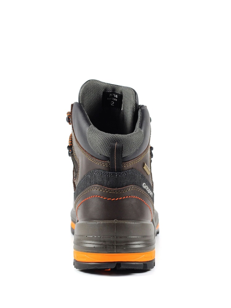 Grisport Mens Saracen Waterproof and Breathable Hiking Brown Boots - Image 10 of 10