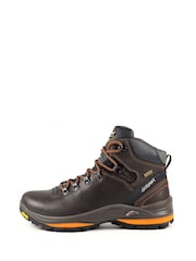 Grisport Mens Saracen Waterproof and Breathable Hiking Brown Boots - Image 4 of 10