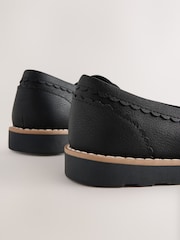 Black Standard Fit (F) School Loafers - Image 5 of 5