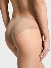 Victoria's Secret Praline Nude Lace Trim Bikini Knickers - Image 2 of 3