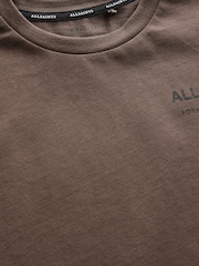 Chocolate - smALLSAINTS Oversized Underground Crew Cotton T-Shirt - Imagen 8 de 8