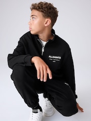 smALLSAINTS Underground Oversized Half Zipped Sweatshirt - Imagen 5 de 10