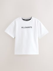 smALLSAINTS Black/White Underground Shacket and T-Shirt Set - Image 9 of 13