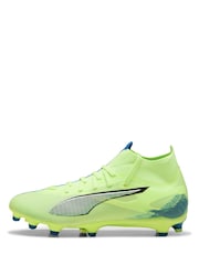 Puma Green Womens ULTRA 5 MATCH+ FG/AG Football Boots - Image 2 of 6
