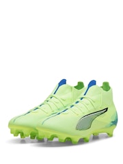 Puma Green Womens ULTRA 5 MATCH+ FG/AG Football Boots - Image 3 of 6