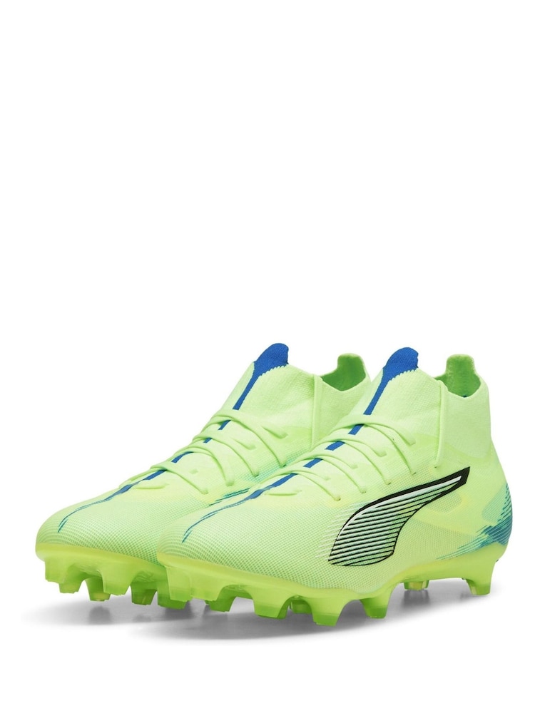 Puma Green Womens ULTRA 5 MATCH+ FG/AG Football Boots - Image 3 of 6
