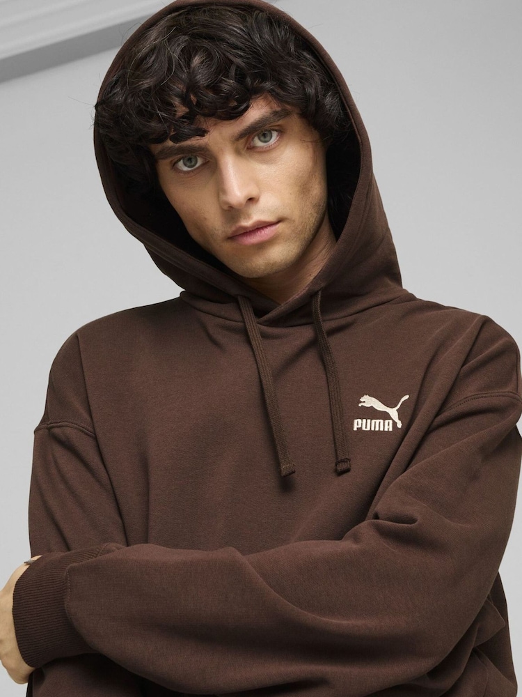 Puma Brown Unisex Better Classics Hoodie - Image 1 of 3