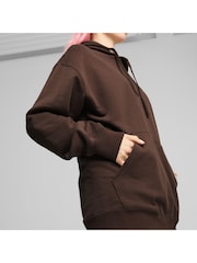 Puma Brown Unisex Better Classics Hoodie - Image 3 of 3