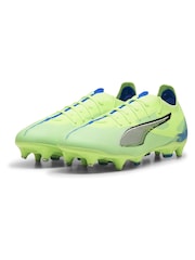 Puma Yellow Boys ULTRA 5 PLAY TT Football Boots - Image 3 of 6