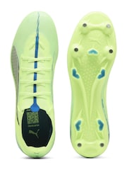 Puma Yellow Boys ULTRA 5 PLAY TT Football Boots - Image 4 of 6