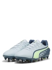 Puma Blue Chrome Mens ULTRA 5 PLAY TT Football Boots - Image 3 of 6