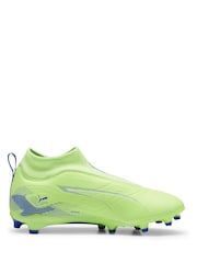 Puma Yellow Mens KING MATCH FG/AG Football Boots - Image 1 of 6