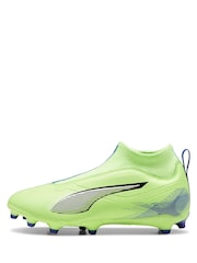 Puma Yellow Mens KING MATCH FG/AG Football Boots - Image 2 of 6